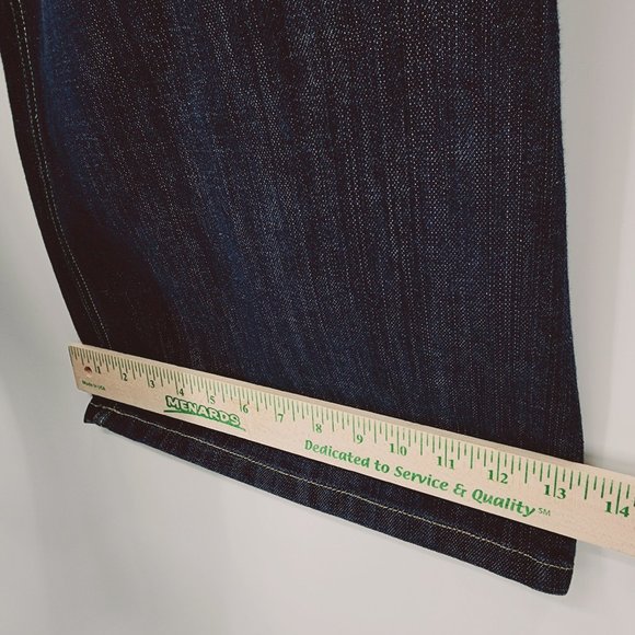 Old Navy The Diva Low Waist Flare Denim Jeans Dark Wash Plus Size 26 Long - Picture 11 of 11